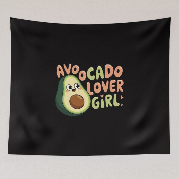 Item preview, Avocado Lover Girl – Fun and Quirky Graphic Tee for Foodie Fans, funny gift  designed and sold by masteryStore.