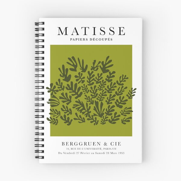 Item preview, Henri Matisse Flower, Paper Decoupes Art Green tones, Matisse Cutout's designed and sold by re-make-.