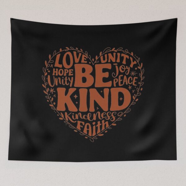 Item preview, Unity Day Orange Heart Be Kind Anti Bullying Giftt designed and sold by SztylishDesigns.