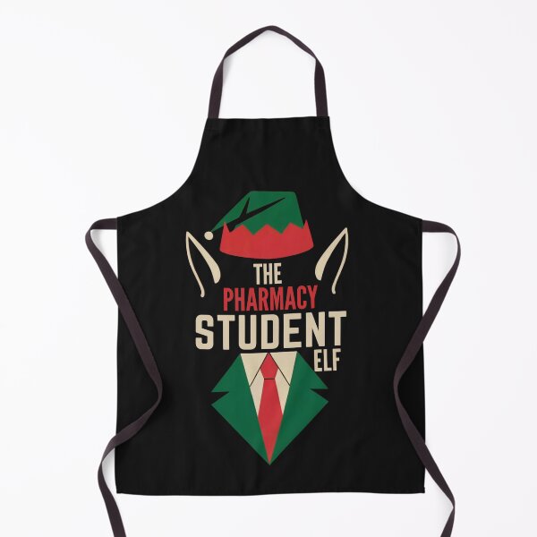 Item preview, The Pharmacy Student Elf, Funny Christmas designed and sold by Anniko Art Studio.