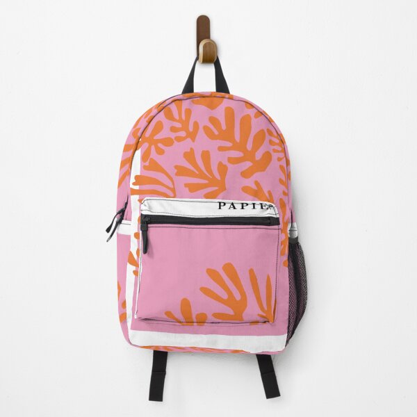 Item preview, Henri Matisse Flower, Paper Decoupes Art pink orange tones, Matisse Cutout's designed and sold by re-make-.