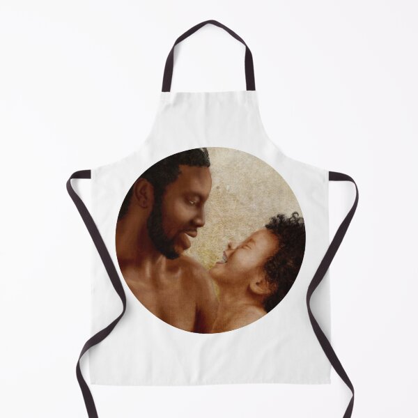 Item preview, Portrait of Father and Son, Fatherly Love designed and sold by Audrey Janvier | AJD.