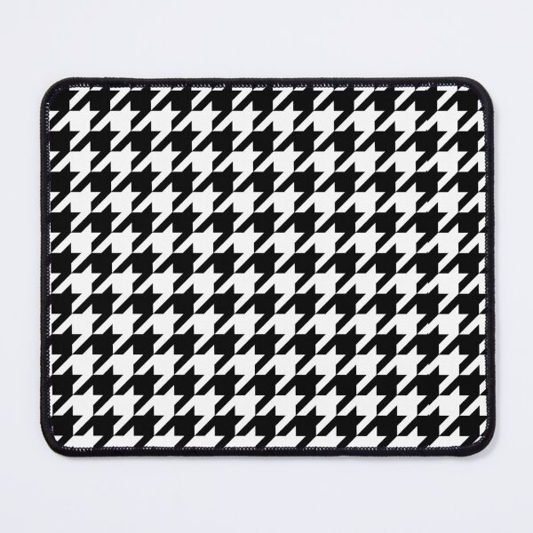 Item preview, Black White Houndstooth Pattern Design designed and sold by PatternTitan.