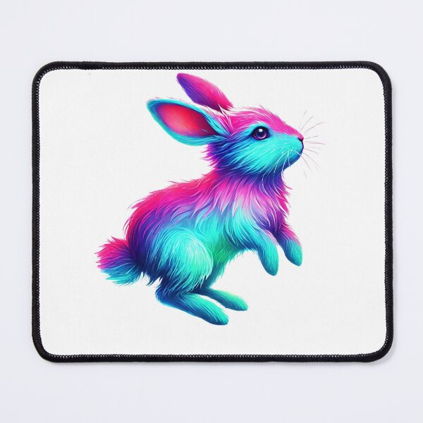 Item preview, Jumping Rainbow Bunny Art designed and sold by takeng07.