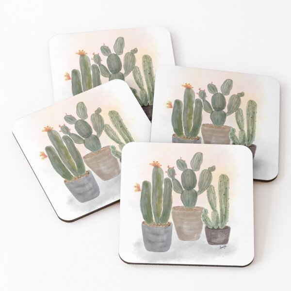 Item preview, Tres Cactus friends designed and sold by HawaiiSofia.