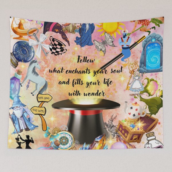 Item preview, Follow What Enchants Your Soul designed and sold by CharismaticMindArt.