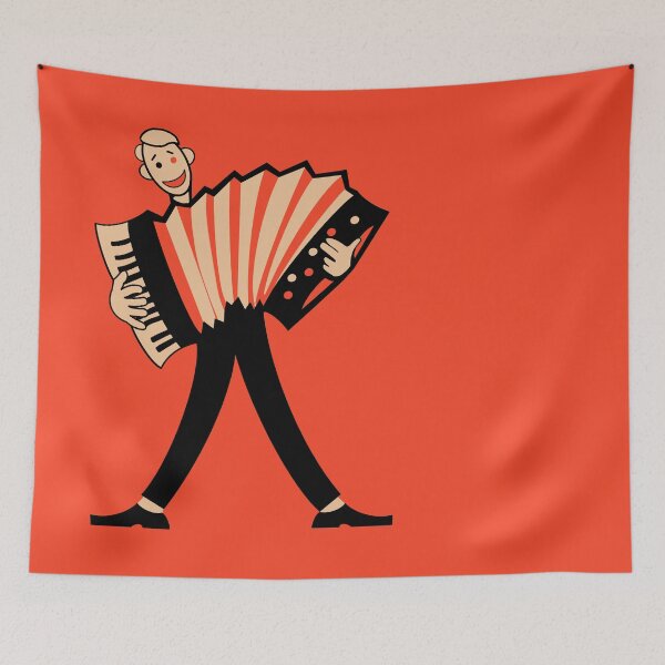 Item preview, The Accordionist designed and sold by rogue-design.