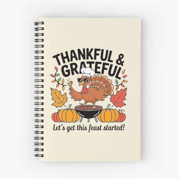 Item preview, Thankful Turkey Grilling for Thanksgiving Feast designed and sold by love3617.