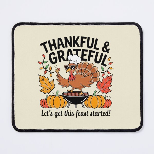 Item preview, Thankful Turkey Grilling for Thanksgiving Feast designed and sold by love3617.