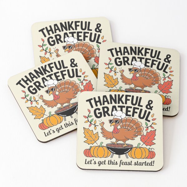 Item preview, Thankful Turkey Grilling for Thanksgiving Feast designed and sold by love3617.