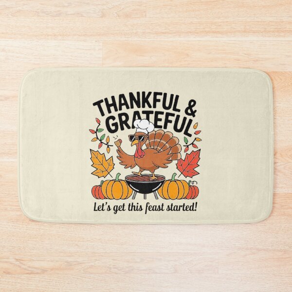 Item preview, Thankful Turkey Grilling for Thanksgiving Feast designed and sold by love3617.