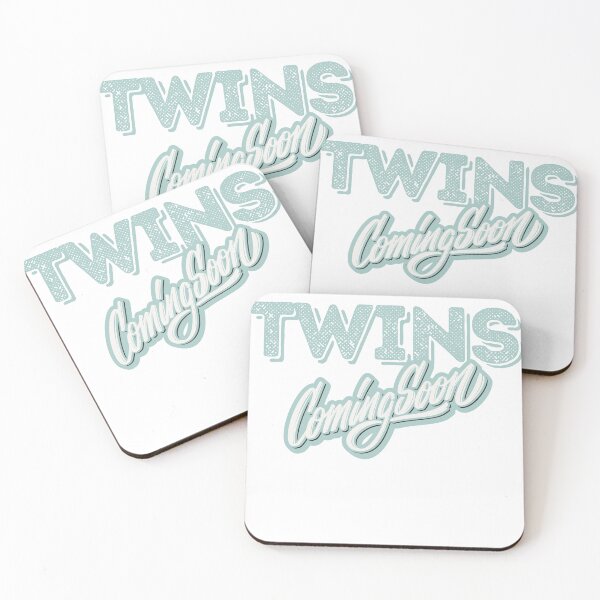 Item preview, Twins Coming Soon - Baby Announcement - Blue designed and sold by BellaLovi.