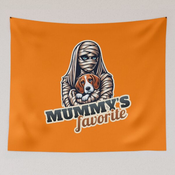 Item preview, Halloween Mummy Beagle designed and sold by ThisDress.