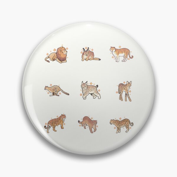Item preview, Funny Wild cats art pack designed and sold by Artofmayara.
