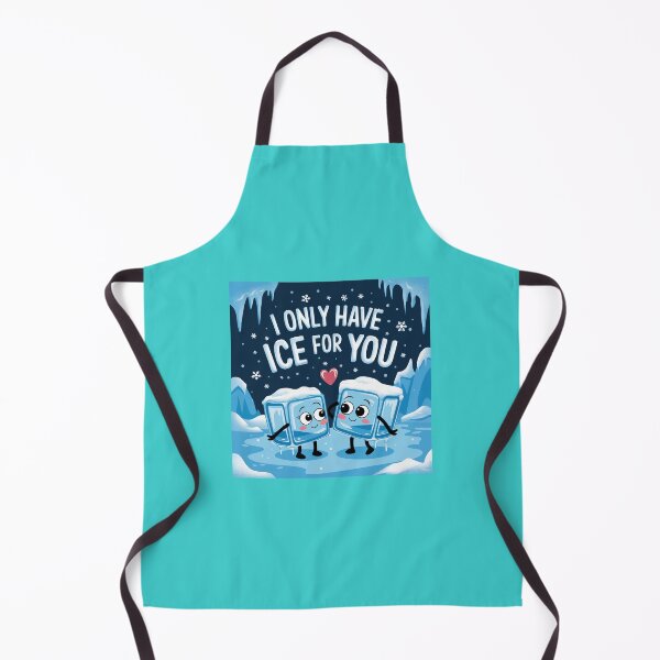 Item preview, I Only Have Ice for You – Cute Winter-Themed Ice Cube Design designed and sold by UrbanPopDesigns.