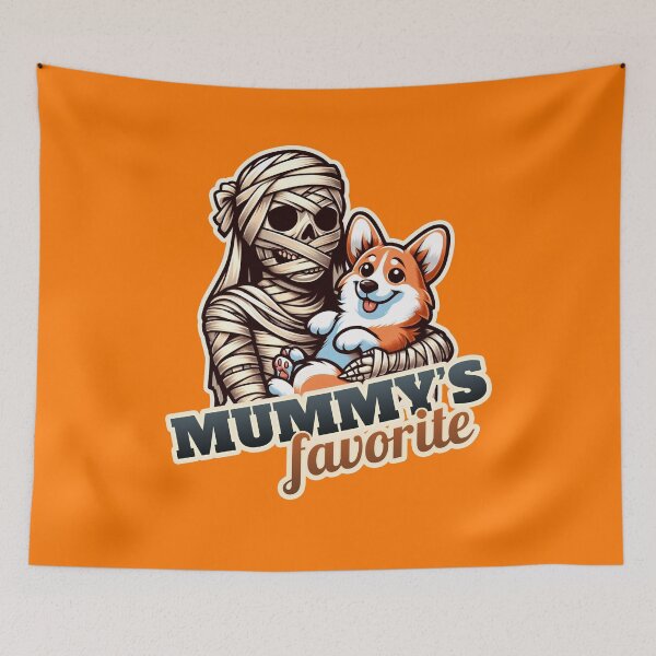 Item preview, Halloween Mummy Corgi designed and sold by ThisDress.