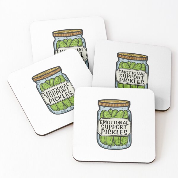 Artikelvorschau, Pickles zur emotionalen Unterstützung – Einzigartiges, lustiges Geschenk, skurriles Pickle-Glas-Design entworfen und verkauft von MyVioletSkies.