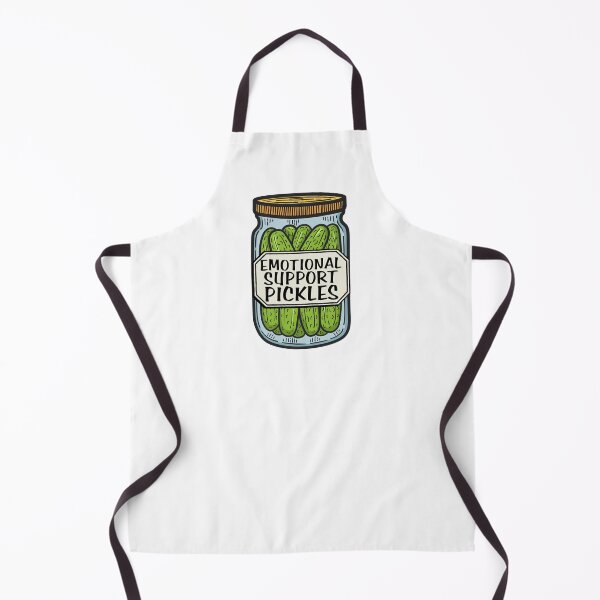 Item preview, Emotional Support Pickles - Unique Funny Gift, Quirky Pickle Jar Design designed and sold by MyVioletSkies.