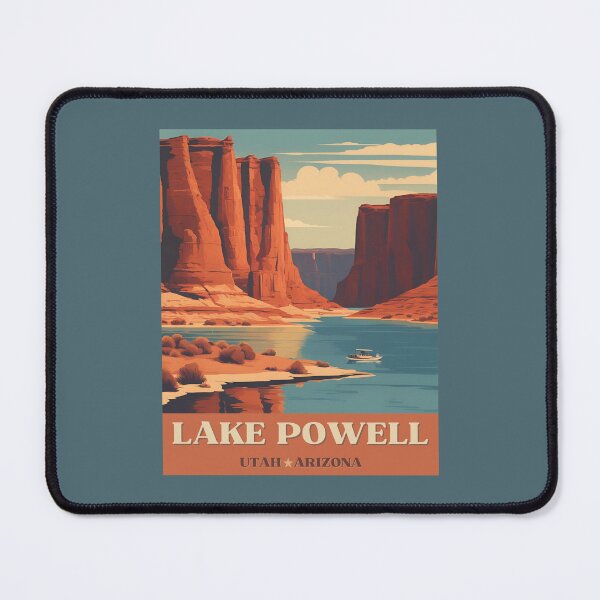 Item preview, Vintage Style Lake Powell Utah Arizona USA designed and sold by FarmOfCuties.