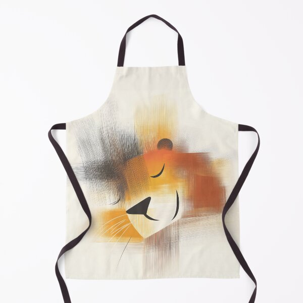 Item preview, Joyful Abstract Lion – Minimalist Children's Art designed and sold by Soul-Sparks.
