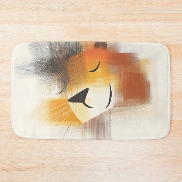 Item preview, Joyful Abstract Lion – Minimalist Children's Art designed and sold by Soul-Sparks.