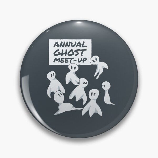 Item preview, Annual Ghost Meetup designed and sold by Scrabbly Doodles.