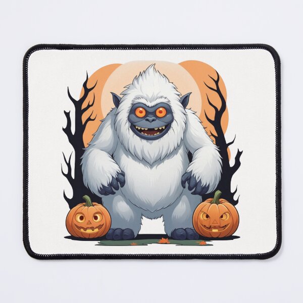 Item preview, Halloween Cartoon Yeti designed and sold by Krieghorn.