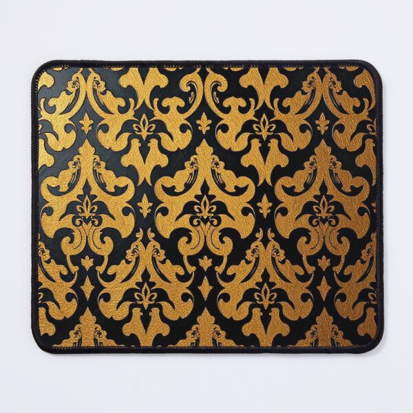 Item preview, Black & Gold Ombre Damask designed and sold by DesignsByPrnces.