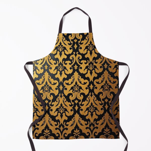 Item preview, Black & Gold Ombre Damask  designed and sold by DesignsByPrnces.