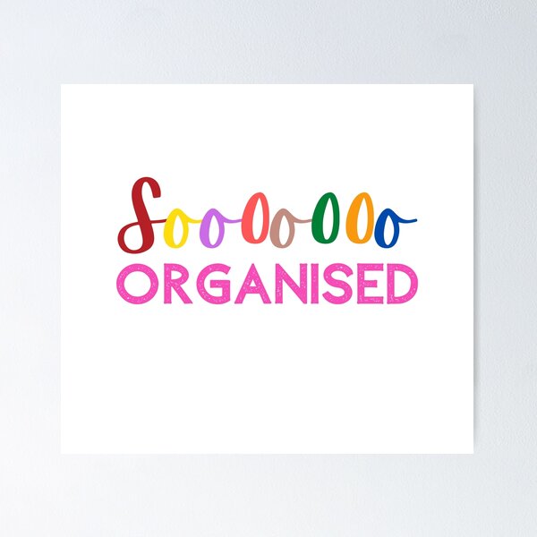 Item preview, Soooooo ORGANISED designed and sold by Nancyanna.