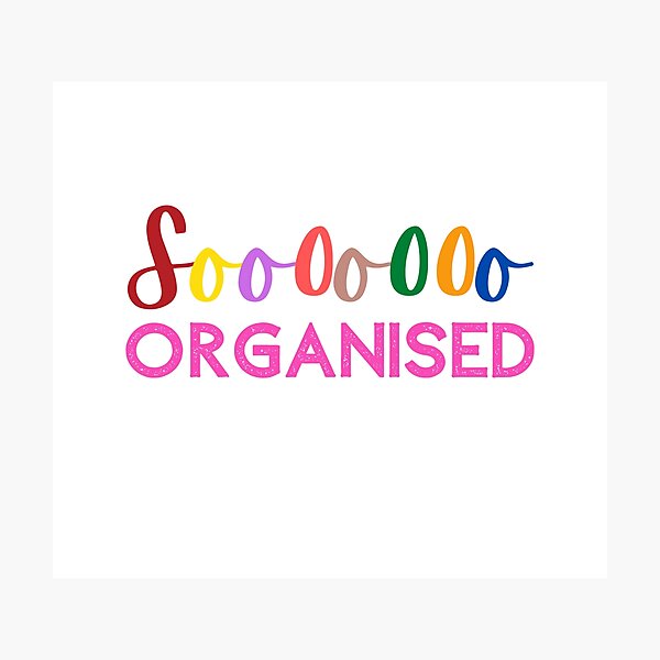 Item preview, Soooooo ORGANISED designed and sold by Nancyanna.