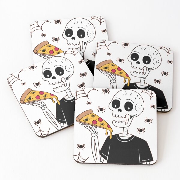 Item preview, Funny Halloween Design: My Pizza Slice is Spooky designed and sold by Davideus.