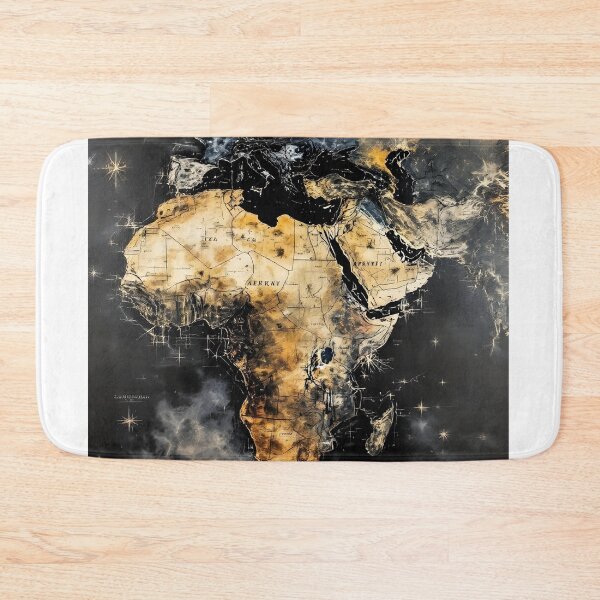 Item preview, Cosmic Map of Africa and Europe designed and sold by RobiCom.