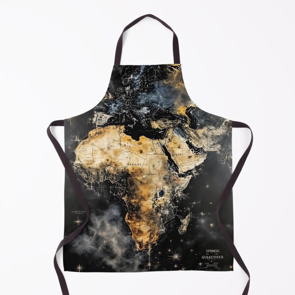 Item preview, Cosmic Map of Africa and Europe designed and sold by RobiCom.