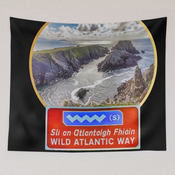 Item preview, Wild Atlantic Way Irish Coastline designed and sold by OliDesigns.