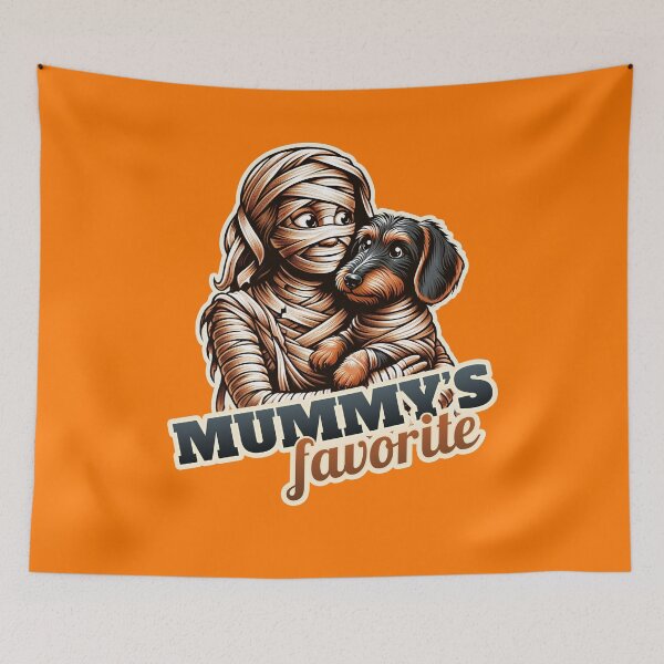 Item preview, Halloween Mummy Dachshund, Wiener, Wire haired designed and sold by ThisDress.