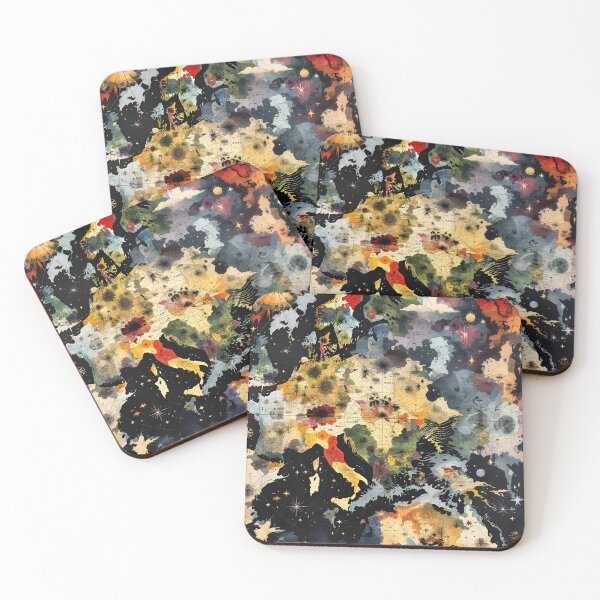 Item preview, Colorful Cosmic Map of Europe designed and sold by RobiCom.