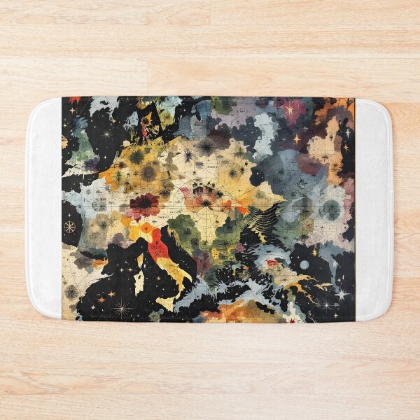 Item preview, Colorful Cosmic Map of Europe designed and sold by RobiCom.
