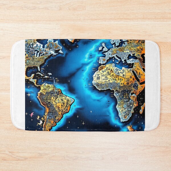 Item preview, Football Cosmic Map of the World designed and sold by RobiCom.