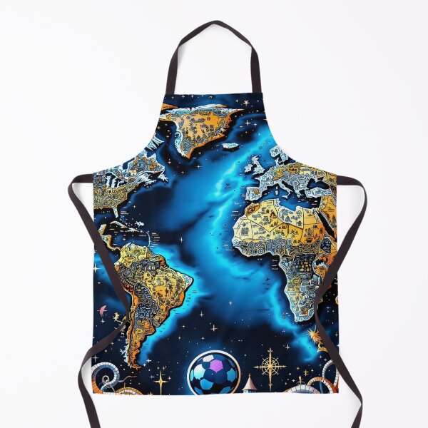 Item preview, Football Cosmic Map of the World designed and sold by RobiCom.