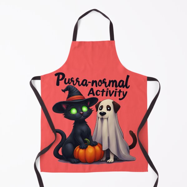 Item preview, Purranormal Activity Spooky Cat And Dog For Halloween designed and sold by AlphaTeez.