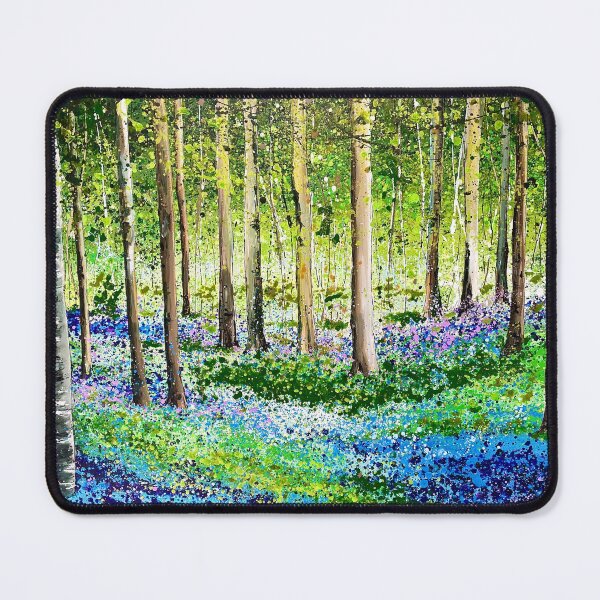 Item preview, Bluebell Wood  designed and sold by Sally Oasis Paintings.