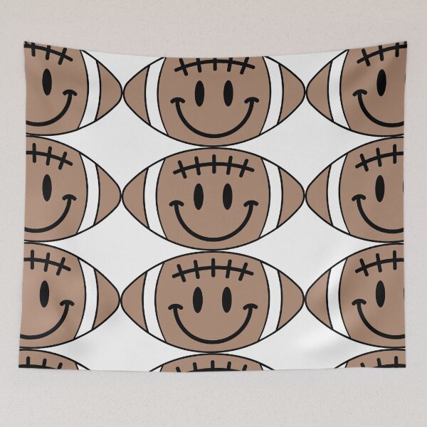 Item preview, Happy Face Football designed and sold by dottiedigitals.