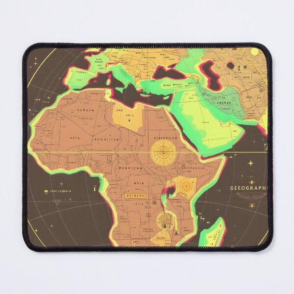 Item preview, Neon Geography According to Ptolemy designed and sold by RobiCom.