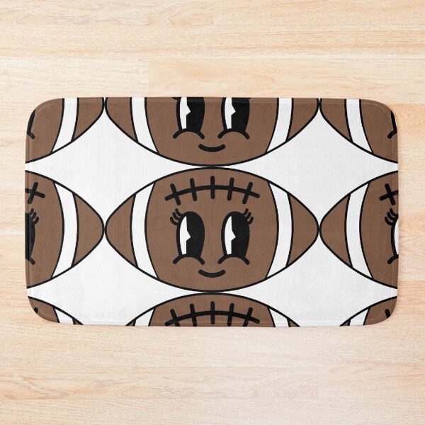 Item preview, Girl Happy Face American Football designed and sold by dottiedigitals.