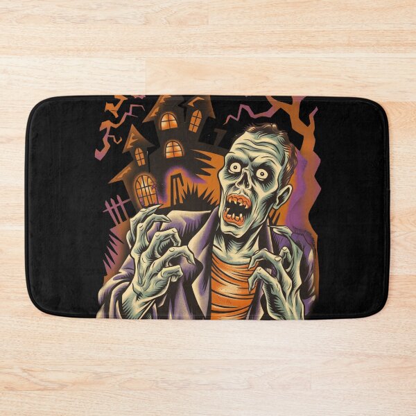 Item preview, Zombie Helloween Sticker designed and sold by lemurdesigns.
