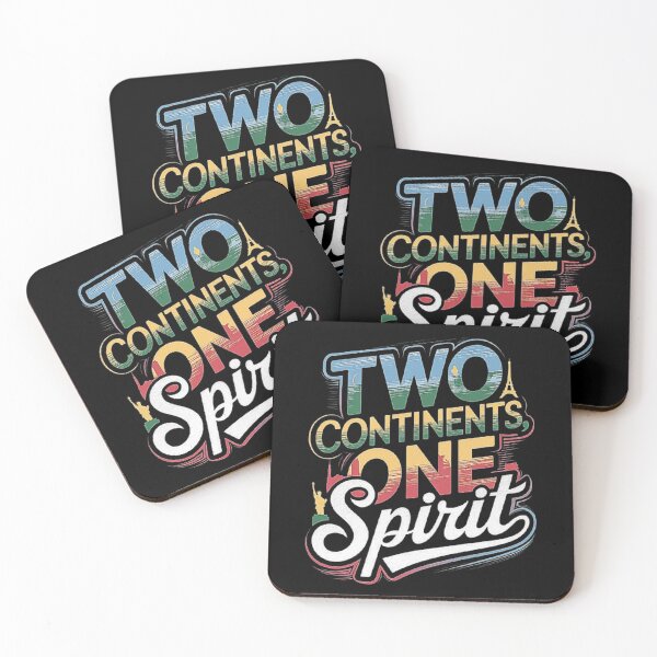 Item preview, Two Continents One Spirit - Unity Across Cultures Art designed and sold by love3617.