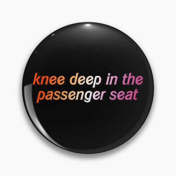 Item preview, Chappell Roan - Knee Deep in the Passenger Seat - Lesbian Pride Colours designed and sold by jeminamarina.