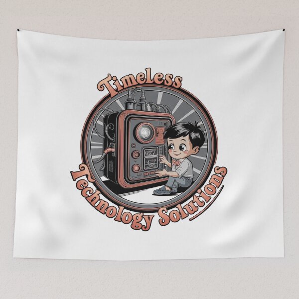 Item preview, Timeless Technology Solutions - Retro Tech Trend Design designed and sold by MilicaT.