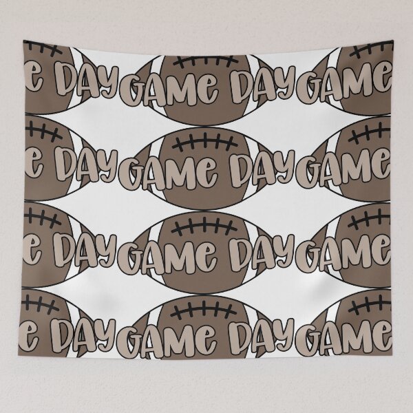Item preview, Game Day Football designed and sold by dottiedigitals.